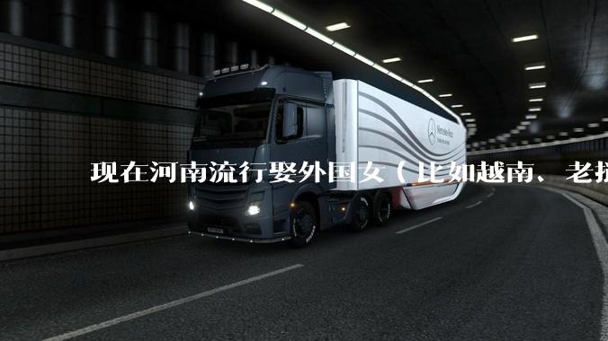 现在河南流行娶外国女（比如越南、老挝）结婚了吗？